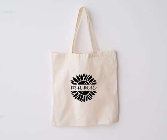 Sunflower Mama Tote Bag