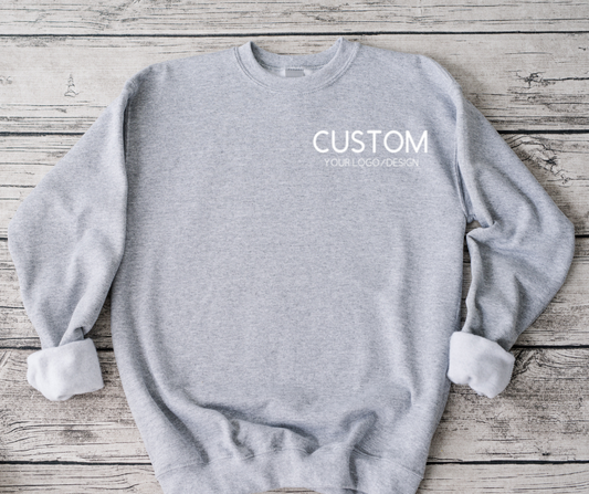 Custom Gray Sweatshirts