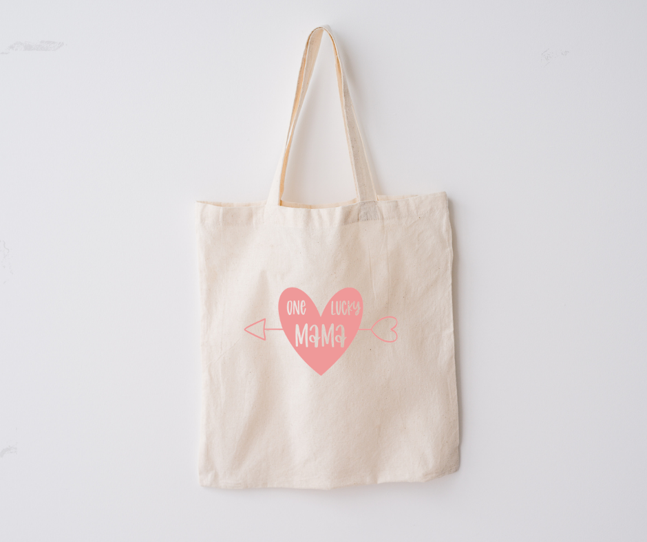 One Lucky Mama Tote Bag