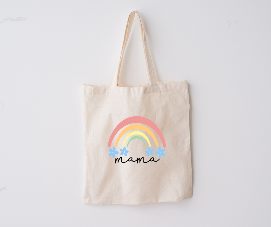 Rainbow Mama Tote Bag