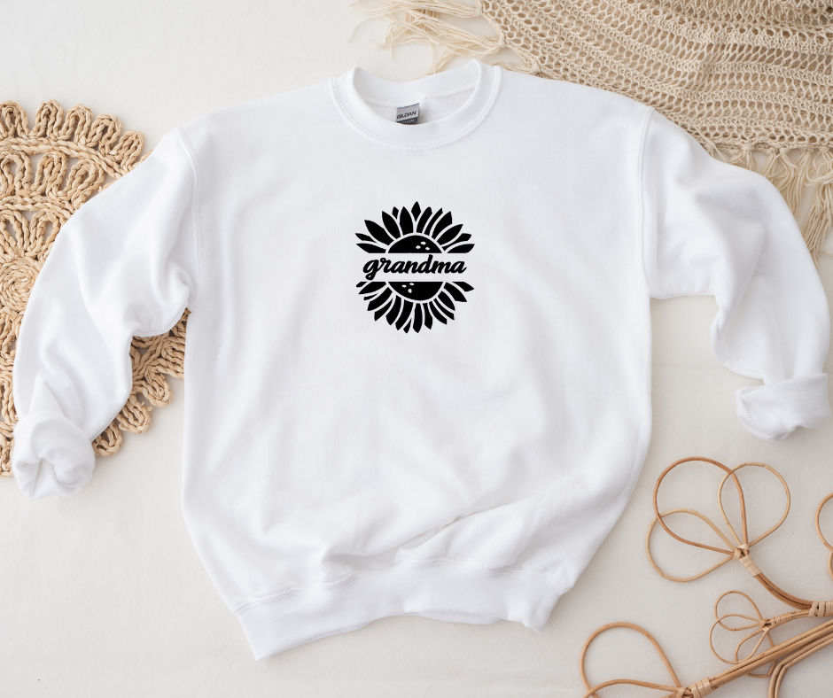 Sunflower Grandma Sweatshirts