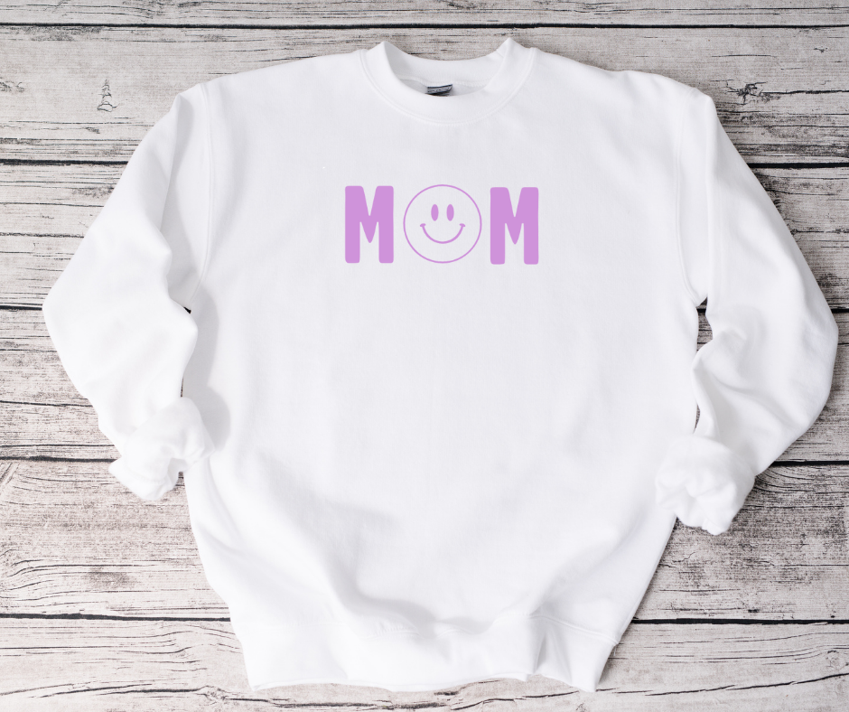 Mom Smiley Sweatshirt