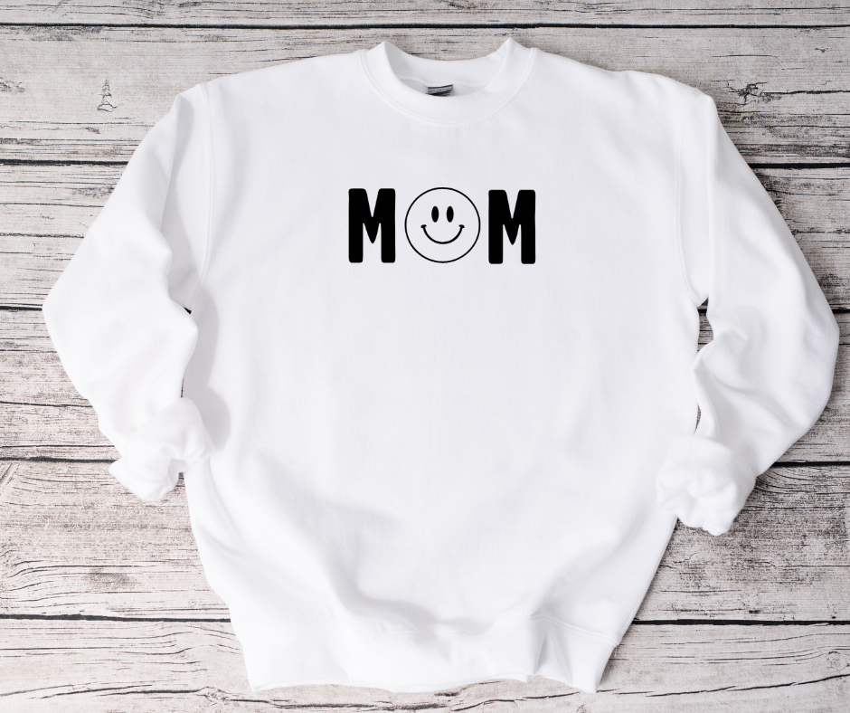 Mom Smiley Sweatshirt