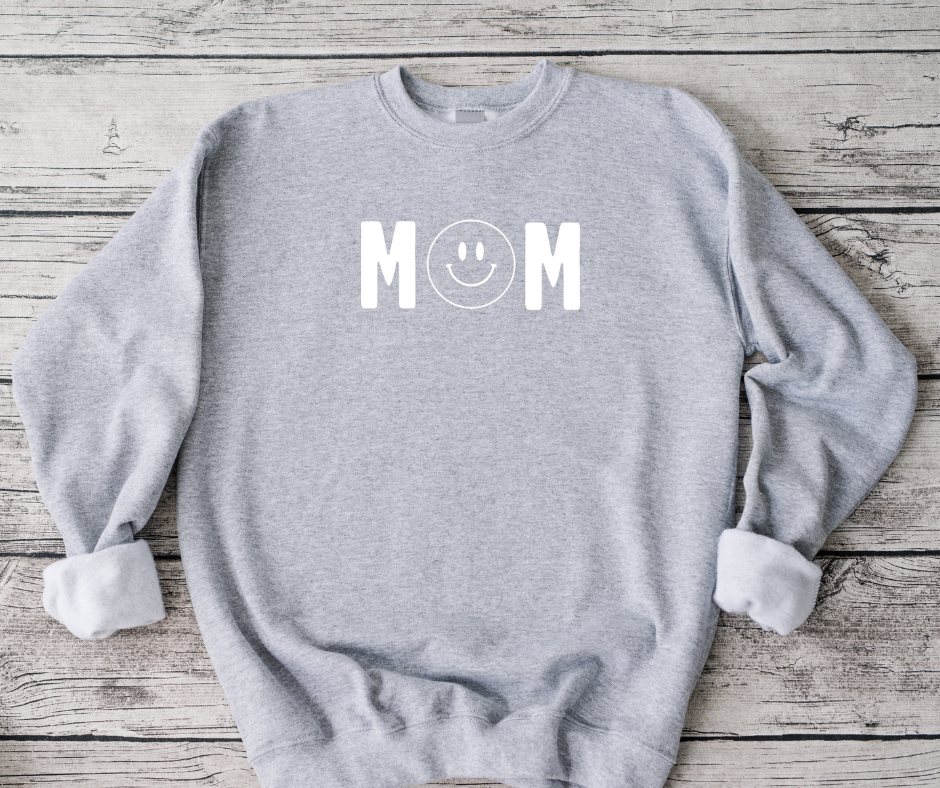 Mom Smiley Sweatshirt