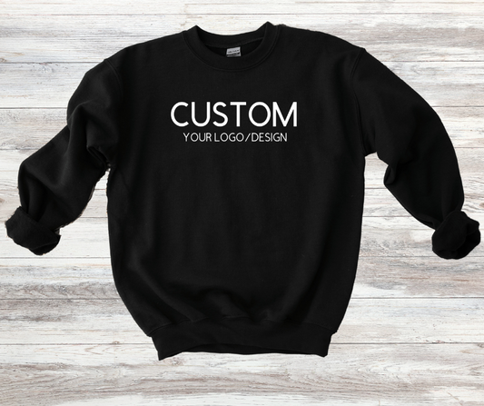 Custom Black Sweatshirts